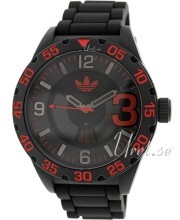 Adidas Newburgh Sort/Gummi Ø48 mm Adidas Newburgh Sort/Gummi Ø48 mm