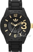 Adidas Newburgh Sort/Gummi Ø48 mm Adidas Newburgh Sort/Gummi Ø48 mm