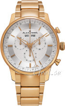 Alexander Statesman Sølvfarvet/Rosaguldtonet stål Ø42 mm Alexander Statesman Sølvfarvet/Rosaguldtonet stål Ø42 mm