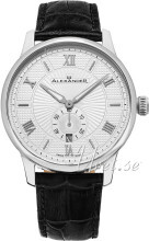 Alexander Statesman Sølvfarvet/Læder Ø42 mm Alexander Statesman Sølvfarvet/Læder Ø42 mm