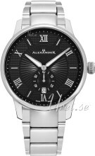 Alexander Statesman Sort/Stål Ø42 mm Alexander Statesman Sort/Stål Ø42 mm