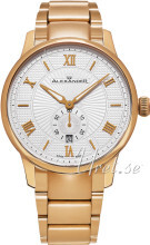 Alexander Statesman Sølvfarvet/Rosaguldtonet stål Ø42 mm Alexander Statesman Sølvfarvet/Rosaguldtonet stål Ø42 mm