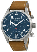 Alpina Startimer Blå/Læder Ø44 mm Alpina Startimer Blå/Læder Ø44 mm