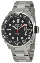 Alpina Seastrong Sort/Stål Ø44 mm Alpina Seastrong Sort/Stål Ø44 mm