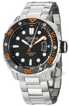 Alpina Seastrong Sort/Stål Ø44 mm Alpina Seastrong Sort/Stål Ø44 mm