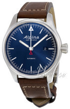 Alpina Startimer Blå/Læder Ø45.5 mm Alpina Startimer Blå/Læder Ø45.5 mm