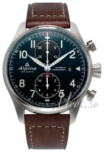 Alpina Startimer Blå/Læder Ø44 mm Alpina Startimer Blå/Læder Ø44 mm