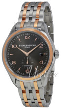 Baume & Mercier Clifton Sort/18 karat rosa guld Ø41 mm Baume & Mercier Clifton Sort/18 karat rosa guld Ø41 mm