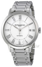 Baume & Mercier Classima Hvid/Stål Ø36.5 mm Baume & Mercier Classima Hvid/Stål Ø36.5 mm
