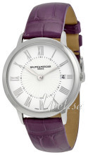 Baume & Mercier Classima Hvid/Læder Ø36.5 mm Baume & Mercier Classima Hvid/Læder Ø36.5 mm