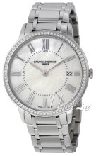 Baume & Mercier Classima Hvid/Stål Ø36.5 mm Baume & Mercier Classima Hvid/Stål Ø36.5 mm