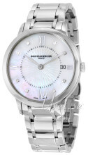Baume & Mercier Classima Hvid/Stål Ø37 mm Baume & Mercier Classima Hvid/Stål Ø37 mm
