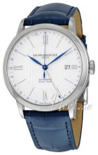 Baume & Mercier Classima Sølvfarvet/Læder Ø40 mm Baume & Mercier Classima Sølvfarvet/Læder Ø40 mm