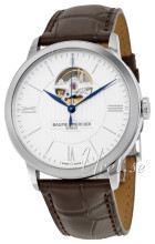 Baume & Mercier Classima Sølvfarvet/Læder Ø40 mm Baume & Mercier Classima Sølvfarvet/Læder Ø40 mm