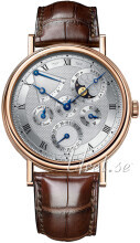 Breguet Classique Sølvfarvet/Læder Ø39 mm Breguet Classique Sølvfarvet/Læder Ø39 mm