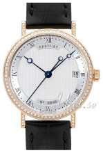 Breguet Classique Sølvfarvet/Læder Ø33.5 mm Breguet Classique Sølvfarvet/Læder Ø33.5 mm