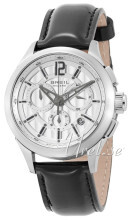 Breil Milano Sølvfarvet/Læder Ø40 mm Breil Milano Sølvfarvet/Læder Ø40 mm