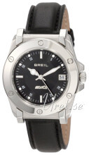 Breil Manta Sort/Læder Ø34 mm Breil Manta Sort/Læder Ø34 mm