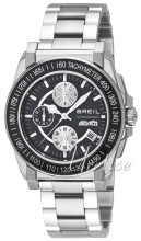 Breil Manta Sort/Stål Ø41 mm Breil Manta Sort/Stål Ø41 mm