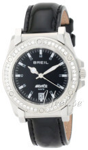 Breil Manta Sort/Læder Ø34 mm Breil Manta Sort/Læder Ø34 mm