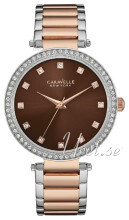 Bulova Crystal Brun/Rosaguldtonet stål Ø38 mm Bulova Crystal Brun/Rosaguldtonet stål Ø38 mm