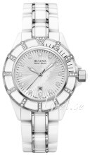 Bulova Hvid/Stål Ø42 mm Bulova Hvid/Stål Ø42 mm