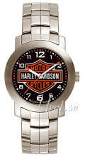 Bulova Harley-Davidson Sort/Stål Ø30 mm Bulova Harley-Davidson Sort/Stål Ø30 mm