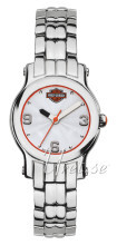 Bulova Harley-Davidson Sølvfarvet/Stål Ø26 mm Bulova Harley-Davidson Sølvfarvet/Stål Ø26 mm