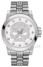 Bulova Harley-Davidson Hvid/Stål Ø22 mm Bulova Harley-Davidson Hvid/Stål Ø22 mm