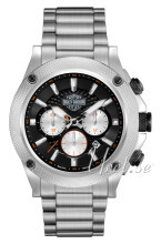 Bulova Harley-Davidson Sort/Stål Ø38 mm Bulova Harley-Davidson Sort/Stål Ø38 mm