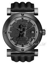 Bulova Harley-Davidson Sort/Læder Bulova Harley-Davidson Sort/Læder
