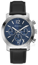 Bulova Blå/Læder Ø40 mm Bulova Blå/Læder Ø40 mm