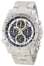 Bulova Champlain Chronograph Sort/Stål Ø46.5 mm Bulova Champlain Chronograph Sort/Stål Ø46.5 mm