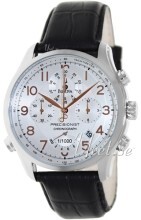 Bulova Wilton Chronograph Hvid/Læder Ø46.5 mm Bulova Wilton Chronograph Hvid/Læder Ø46.5 mm