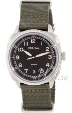 Bulova Sort/Tekstil Ø42 mm Bulova Sort/Tekstil Ø42 mm