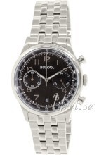 Bulova Sort/Stål Ø42 mm Bulova Sort/Stål Ø42 mm