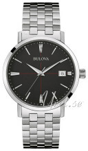 Bulova Bracelet Sort/Stål Ø39 mm Bulova Bracelet Sort/Stål Ø39 mm