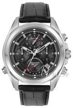 Bulova Precisionist Sort/Læder Ø44 mm Bulova Precisionist Sort/Læder Ø44 mm