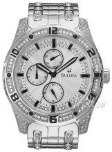 Bulova Sølvfarvet/Stål Ø43 mm Bulova Sølvfarvet/Stål Ø43 mm