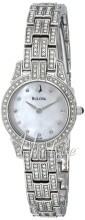 Bulova Crystal Hvid/Stål Ø23 mm Bulova Crystal Hvid/Stål Ø23 mm