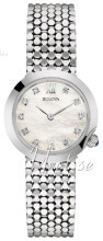Bulova Diamond Hvid/Stål Ø28 mm Bulova Diamond Hvid/Stål Ø28 mm