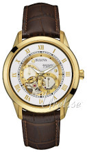 Bulova Antikhvid/Læder Ø41 mm Bulova Antikhvid/Læder Ø41 mm