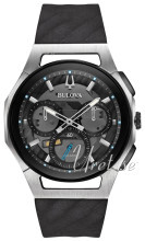 Bulova Skeletskåret/Gummi Ø44 mm Bulova Skeletskåret/Gummi Ø44 mm