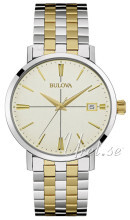 Bulova Bracelet Beige/Gul guldtonet stål Ø39 mm Bulova Bracelet Beige/Gul guldtonet stål Ø39 mm