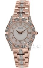 Bulova Hvid/Rosaguldtonet stål Ø30.5 mm Bulova Hvid/Rosaguldtonet stål Ø30.5 mm