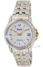 Bulova Precisionist Sølvfarvet/Gul guldtonet stål Ø36 mm Bulova Precisionist Sølvfarvet/Gul guldtonet stål Ø36 mm