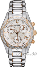 Bulova Diamond Hvid/Stål Ø32 mm Bulova Diamond Hvid/Stål Ø32 mm