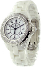 Chanel J12 Hvid/Keramik Ø33 mm Chanel J12 Hvid/Keramik Ø33 mm