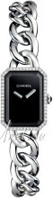 Chanel Premiere Sort/Stål 16x22 mm Chanel Premiere Sort/Stål 16x22 mm