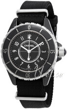 Chanel J12 Hvid/Tekstil Ø33 mm Chanel J12 Hvid/Tekstil Ø33 mm